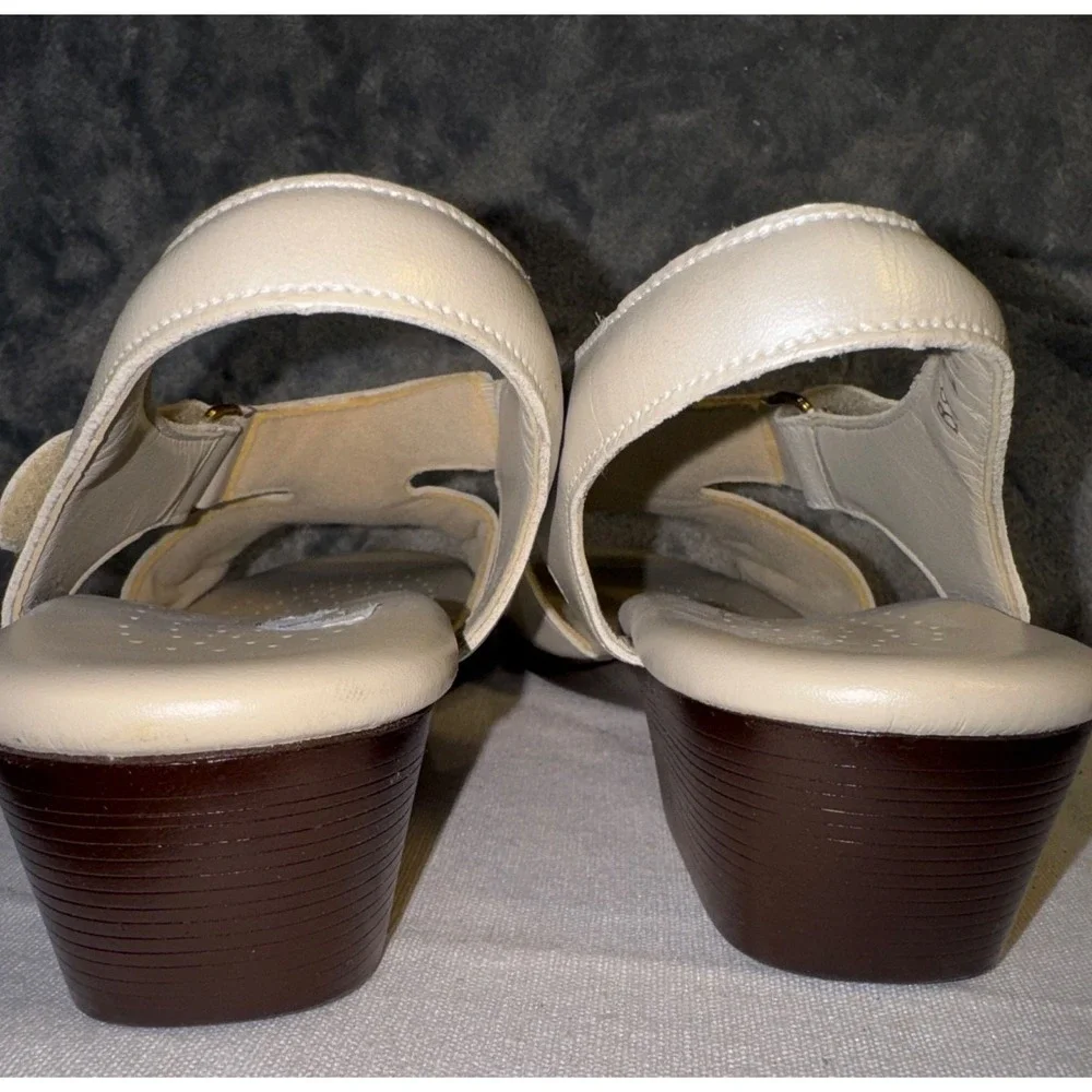 SAS Tripad Comfort Shoes suntimer pearl bone Sz 7.5 sling back grandma core geek - Picture 3 of 8
